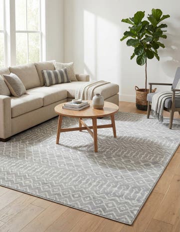 9' x 12' Kasbah Trellis Rug