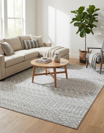 9' x 12' Kasbah Trellis Rug
