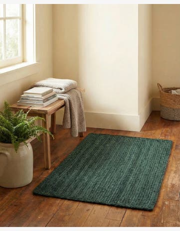 2' 2 x 3' 1 Handmade Braided Jute Rug