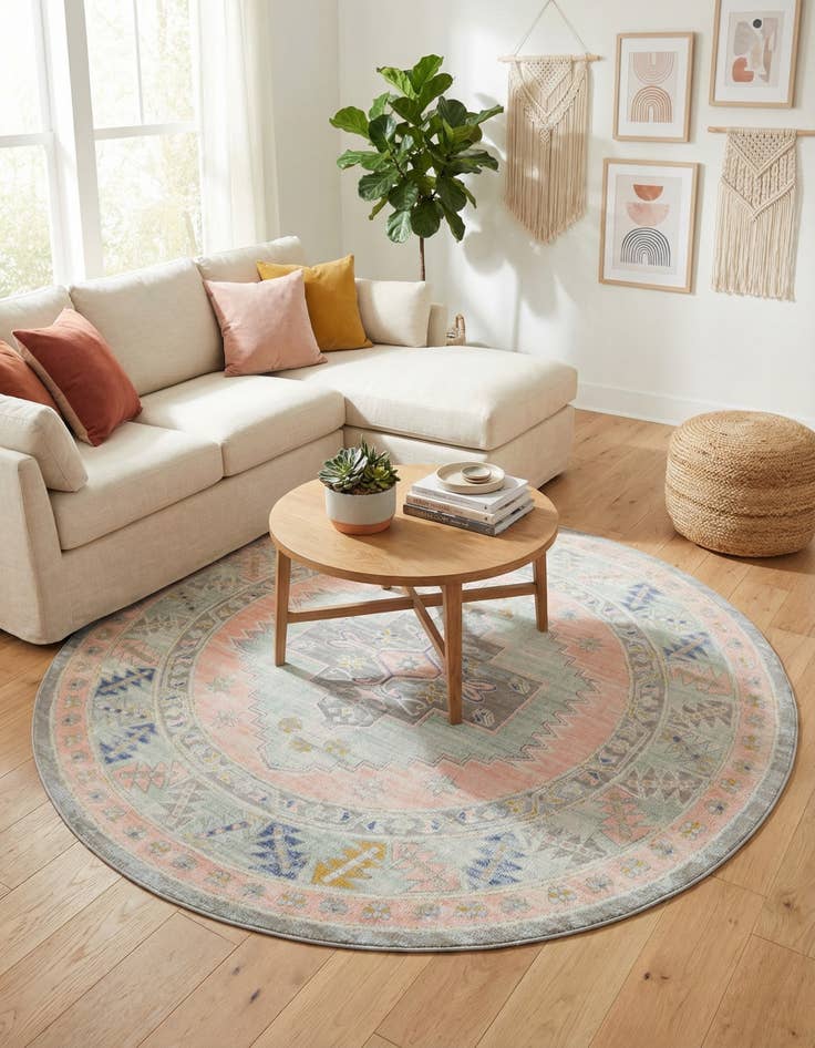 Detail image of 7' x 7' Whitney Round Rug