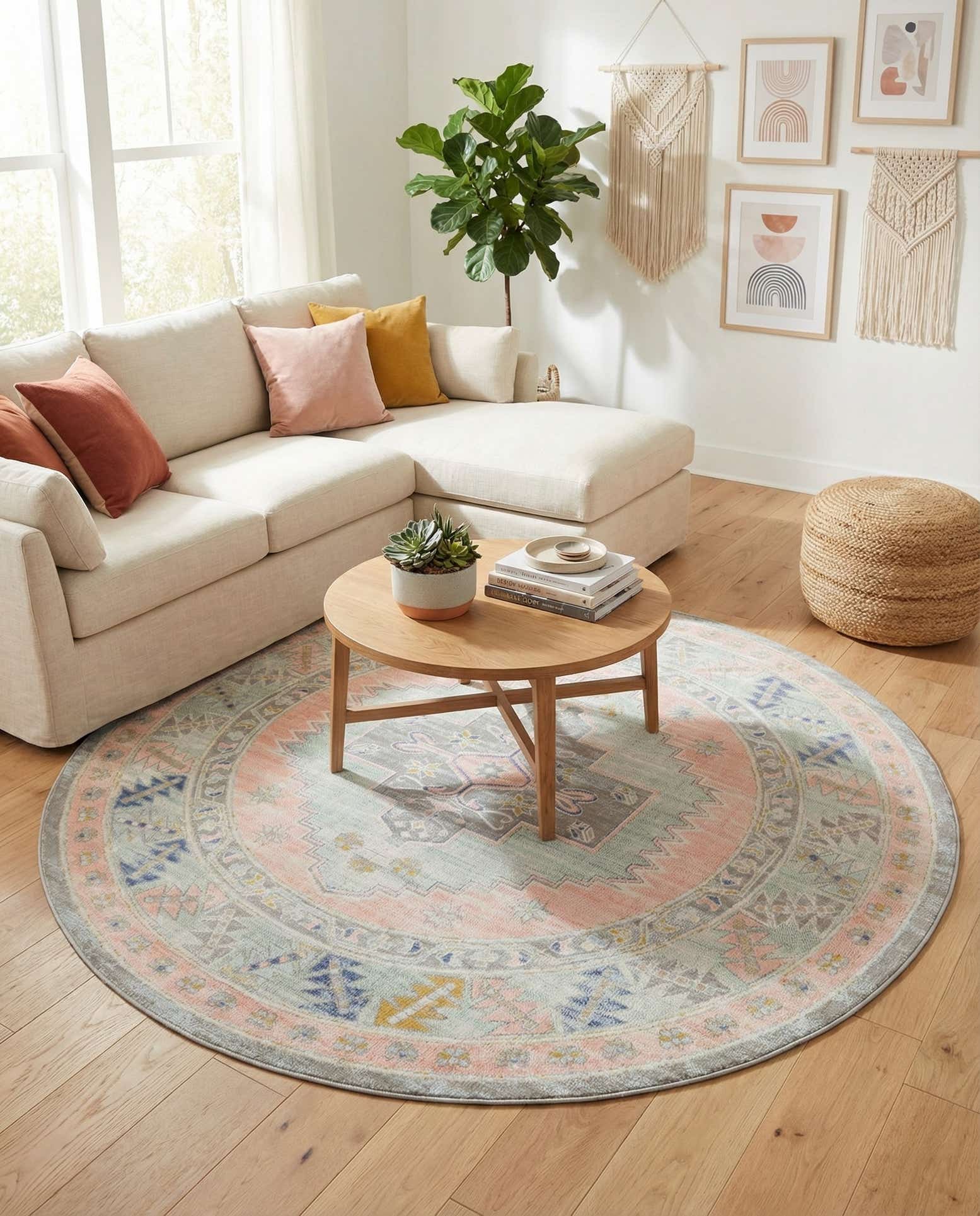 7' x 7' Whitney Round Rug