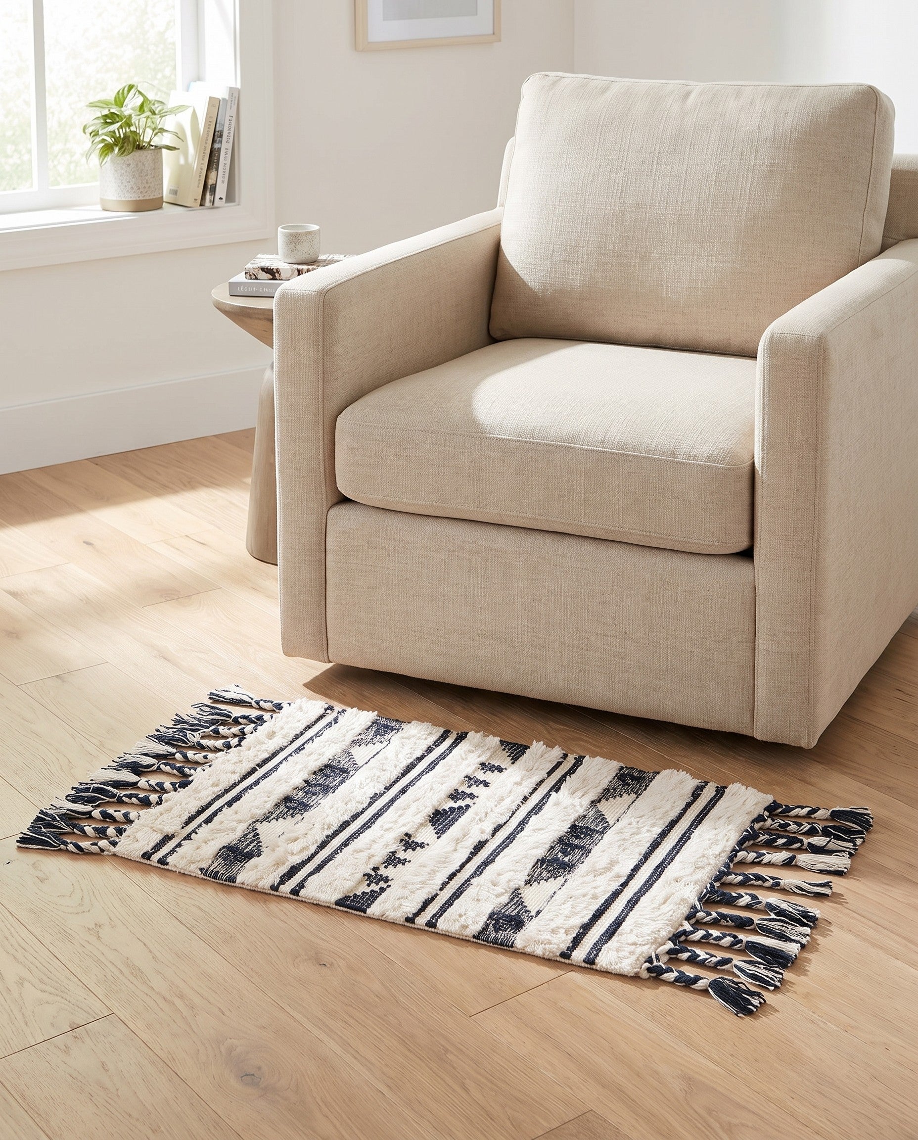 2' x 3' 1 Hand Woven Arizona Wool Rug