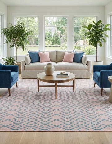 10' 8 x 10' 8 Easy-Clean Jill Zarin Turks and Caicos Indoor / Outdoor Square Rug