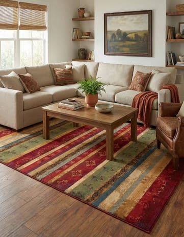 10' x 14' Easy-Clean Modern Indoor / Outdoor Rug