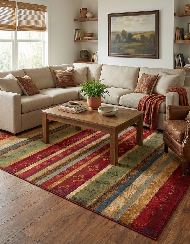 10' x 14' Easy-Clean Modern Indoor / Outdoor...