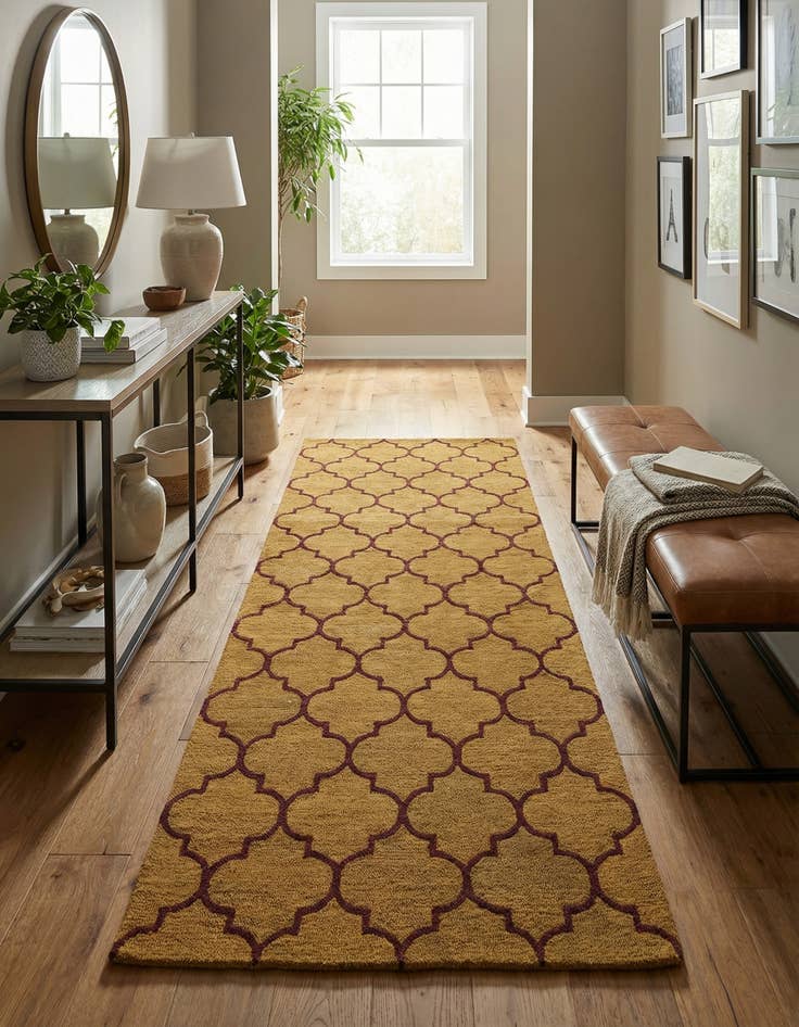 Detail image of 5' x 8' Luna Wool Rug