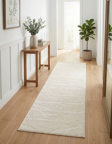 Ivory Finsbury Runner Rug