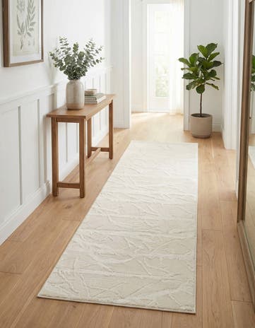 Ivory Finsbury Runner Rug