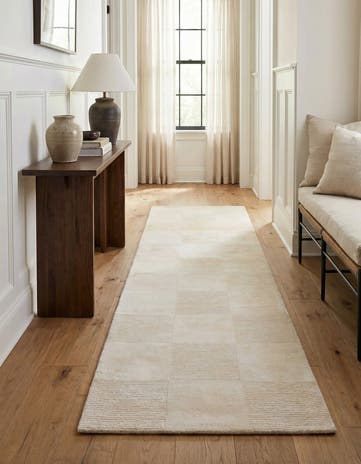 2' 8 x 9' 10 Hand Knotted Darya Wool Runner Rug