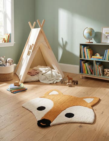 2' x 2' Playtime Kids Wool Freeform Rug