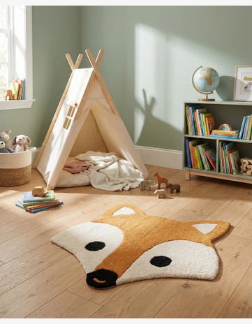 2' x 2' Playtime Kids Wool Freeform Rug