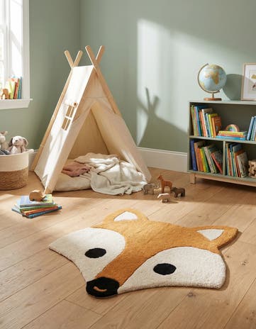 2' x 2' Playtime Kids Wool Freeform Rug