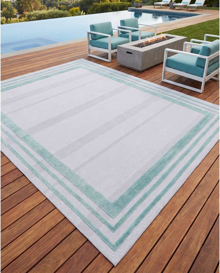 275cm x 365cm Facile à nettoyer Aruba Tapis Intérieur / Extérieur