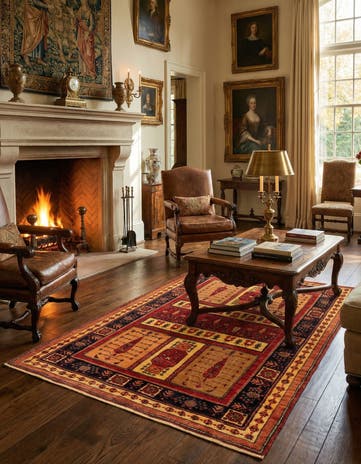 3' 8 x 5' 7 Kashkuli Rug