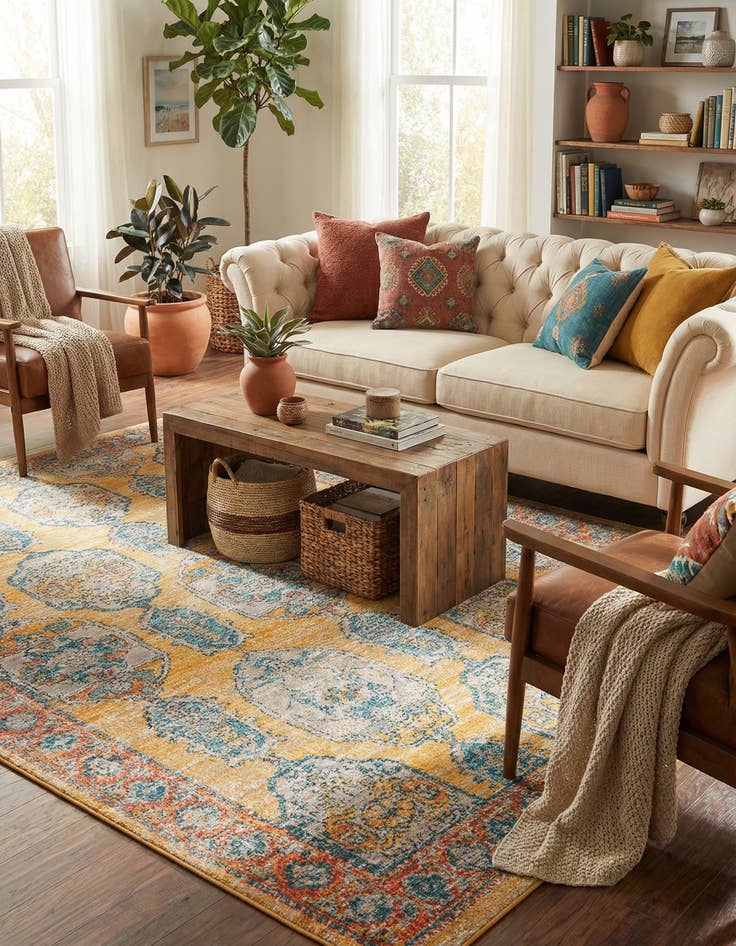 Detail image of  6' x 9' 2 Lola Rug