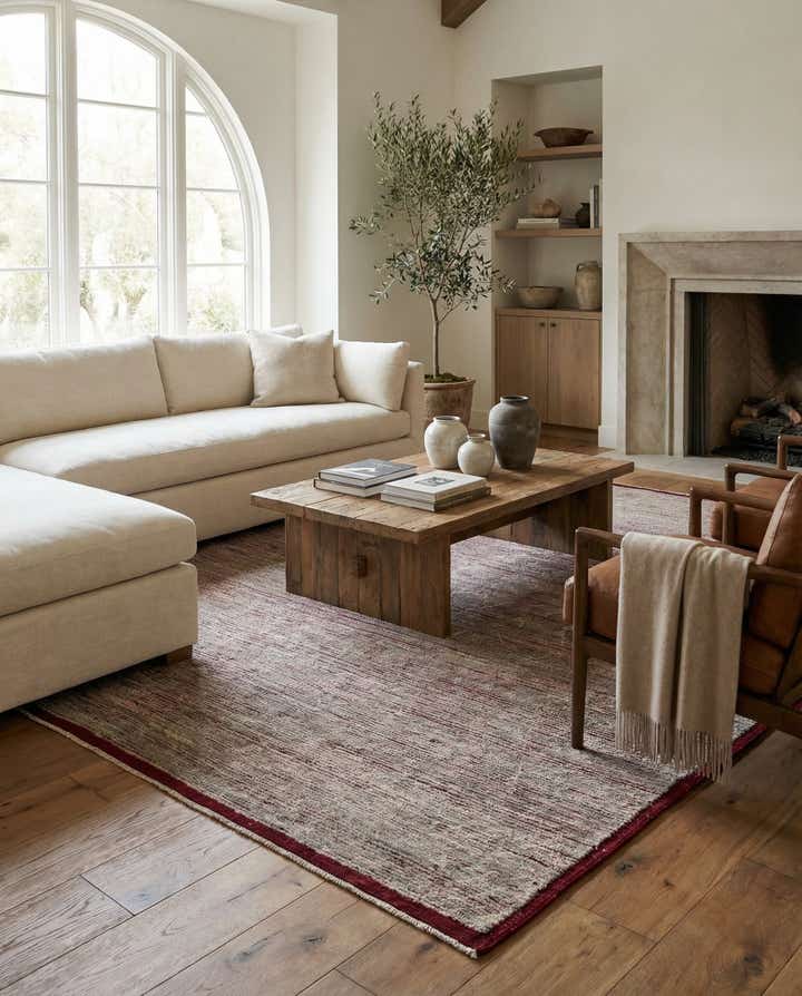 8' 6 x 10' 4 Hand Knotted Moroccan Wool Rug