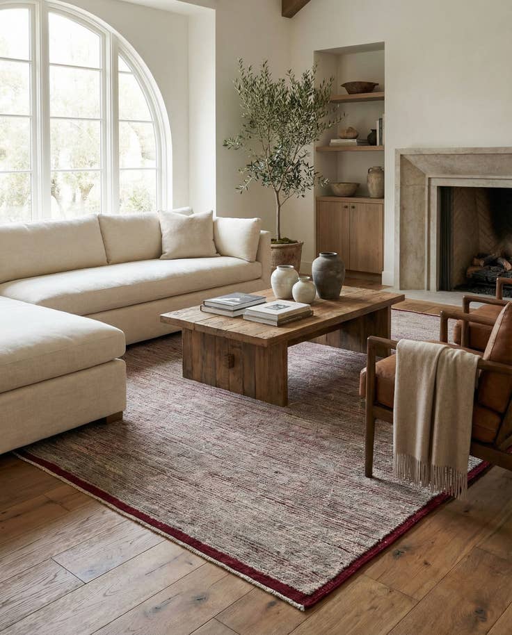 Detail image of 8' 6 x 10' 4 Hand Knotted Moroccan Wool Rug