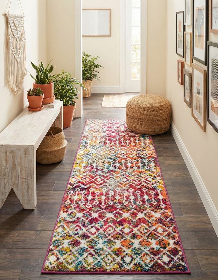 2' x 6' Moroccan Trellis Runner...