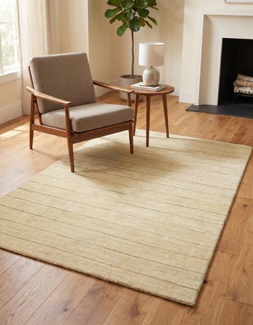 4' 7 x 5' 11 Hand Knotted Modern Ziegler Rug