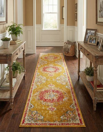 Gold Madeline Runner Rug