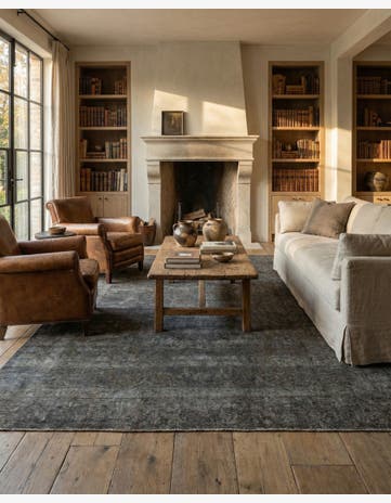6' 6 x 9' 8 Hand Knotted Ultra Vintage Persian Wool Rug