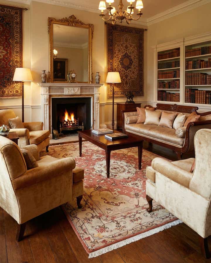 5' 1 x 6' 9 Tabriz Rug