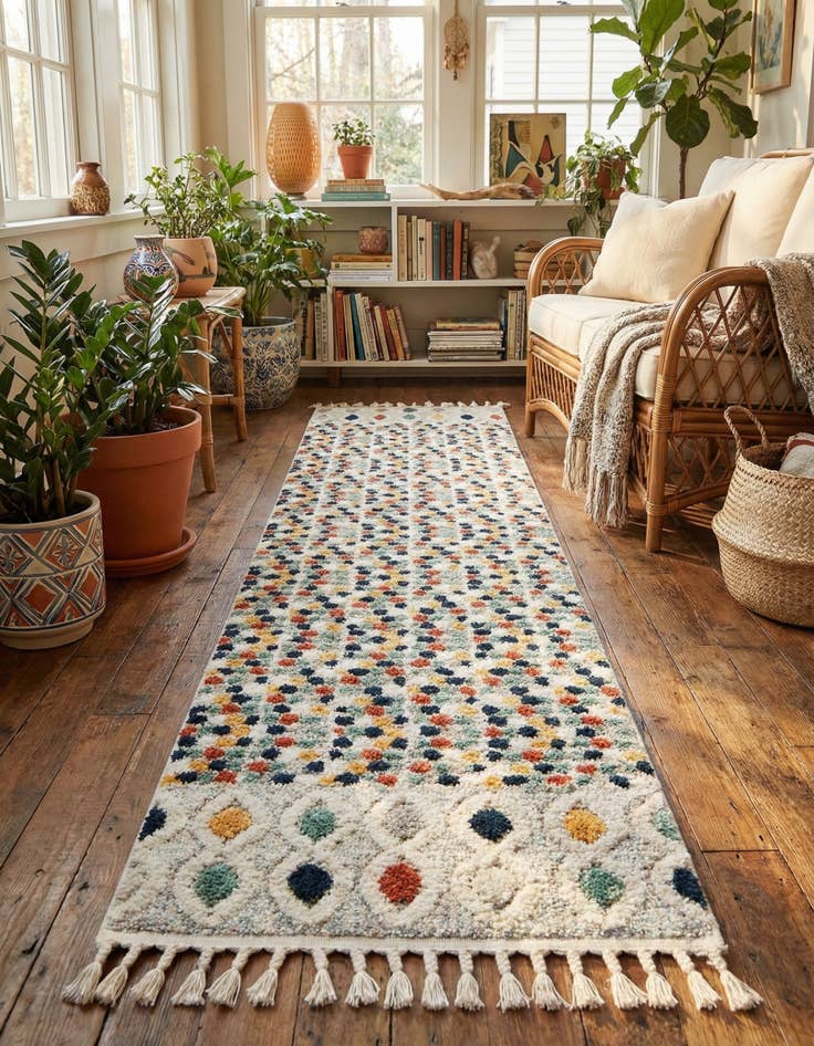 Detail image of 2' x 12' Cherokee Runner Rug