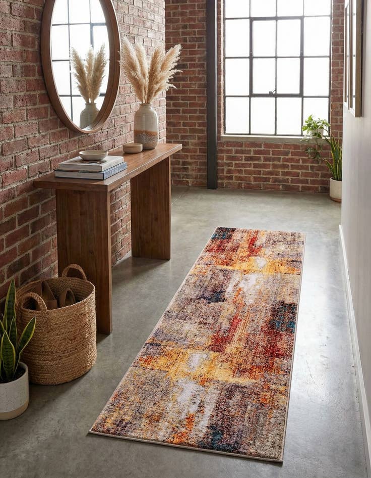 Detail image of 2' x 8' Downtown Flatiron Runner Rug