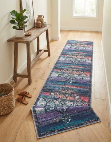 2' x 13' Washable Francesca Runner Rug