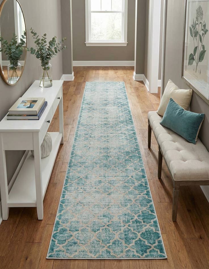 Detail image of 2' 7 x 14' Uptown Lincoln Center Runner Rug