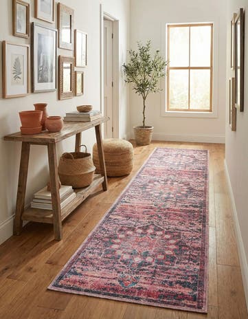 2' x 13' Washable Francesca Runner Rug