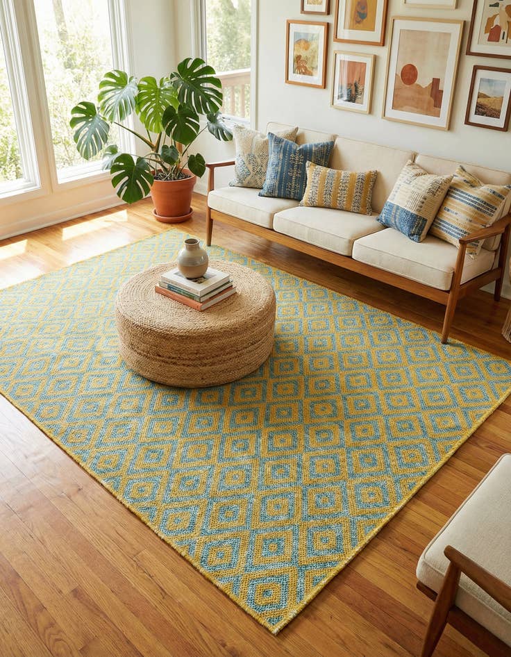 Detail image of 4' x 6'  Washable Jill Zarin Costa Rica Indoor / Outdoor Rug