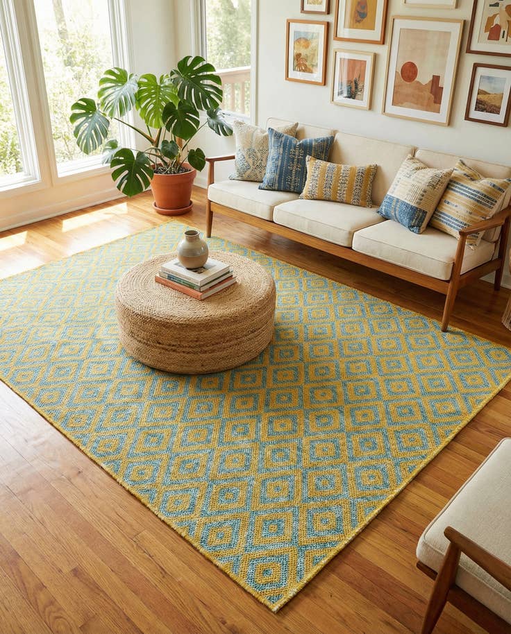 Detail image of 4' x 6' Easy-Clean Jill Zarin Costa Rica Indoor / Outdoor Rug