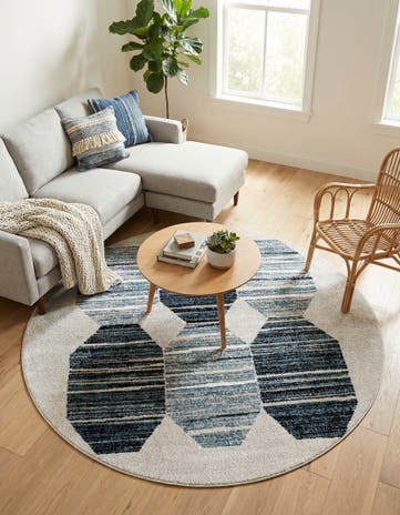 7' x 7' Aramis Round Rug