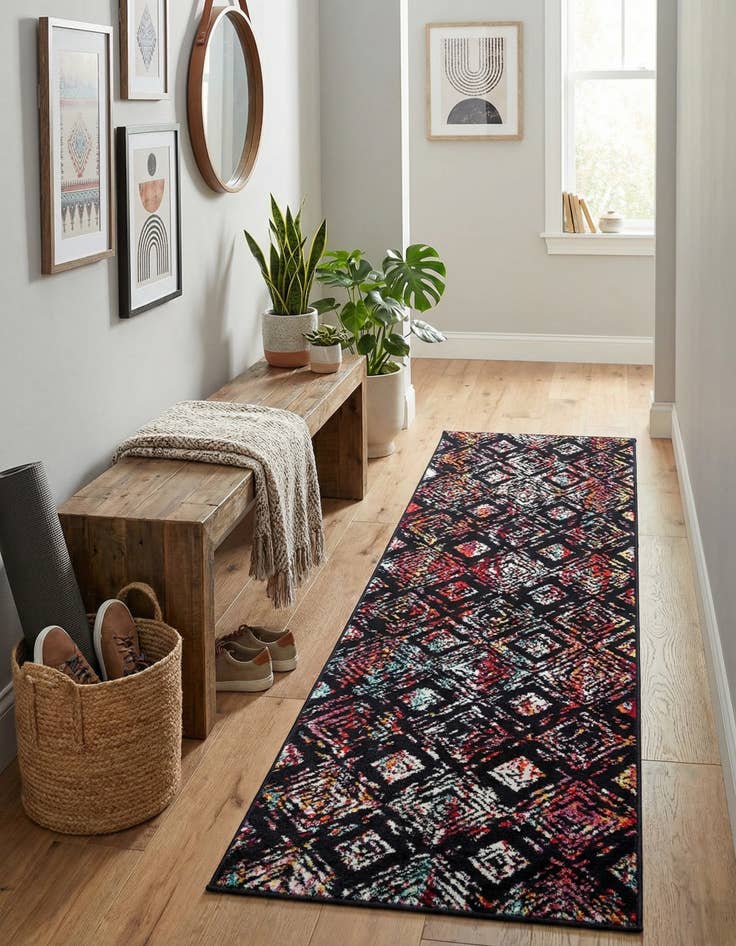 Detail image of 2' 7 x 10' Carrington Runner Rug