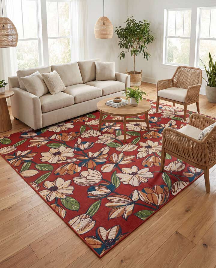 9' x 12' Easy-Clean Baja Indoor / Outdoor Rug
