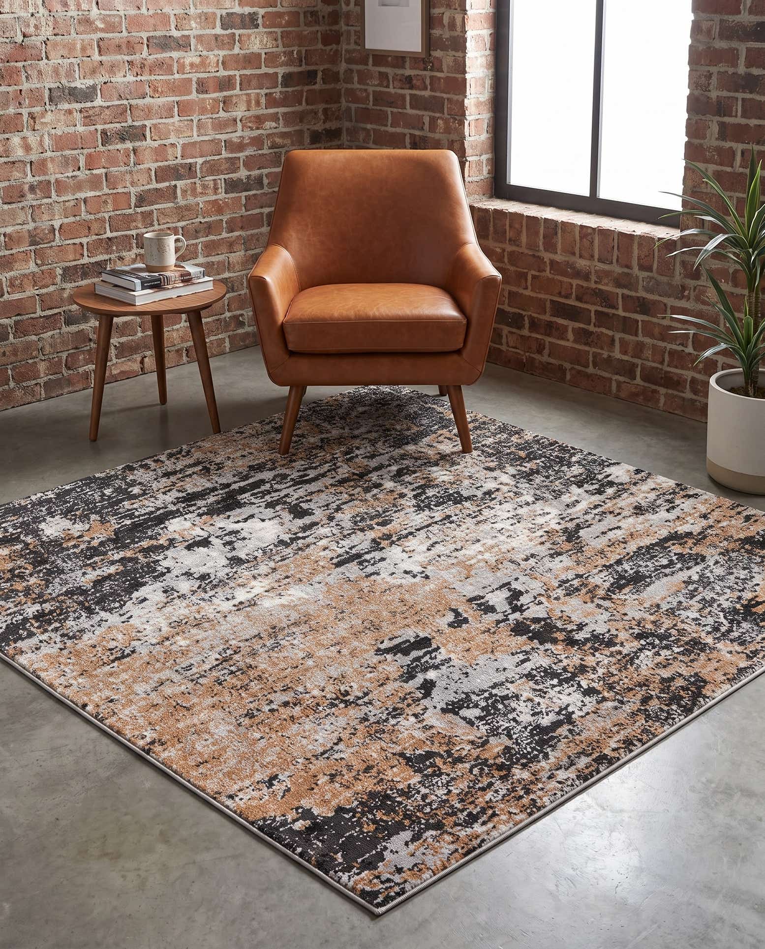 5' 3 x 5' 3 Leipzig Square Rug