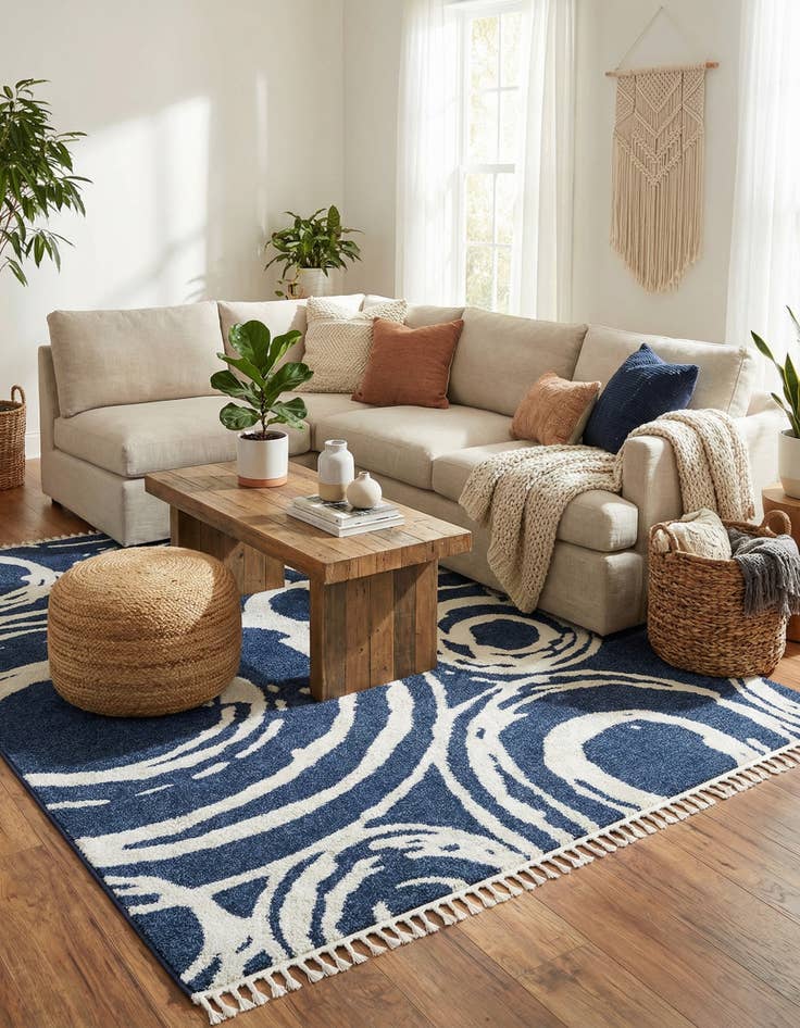 Detail image of  9' 6 x 14' 3 Boho Rug