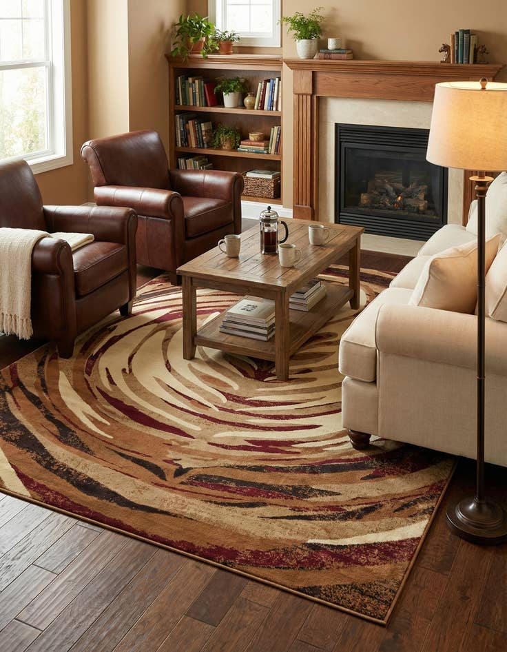 Detail image of 7' 10 x 10' Cafe Rug