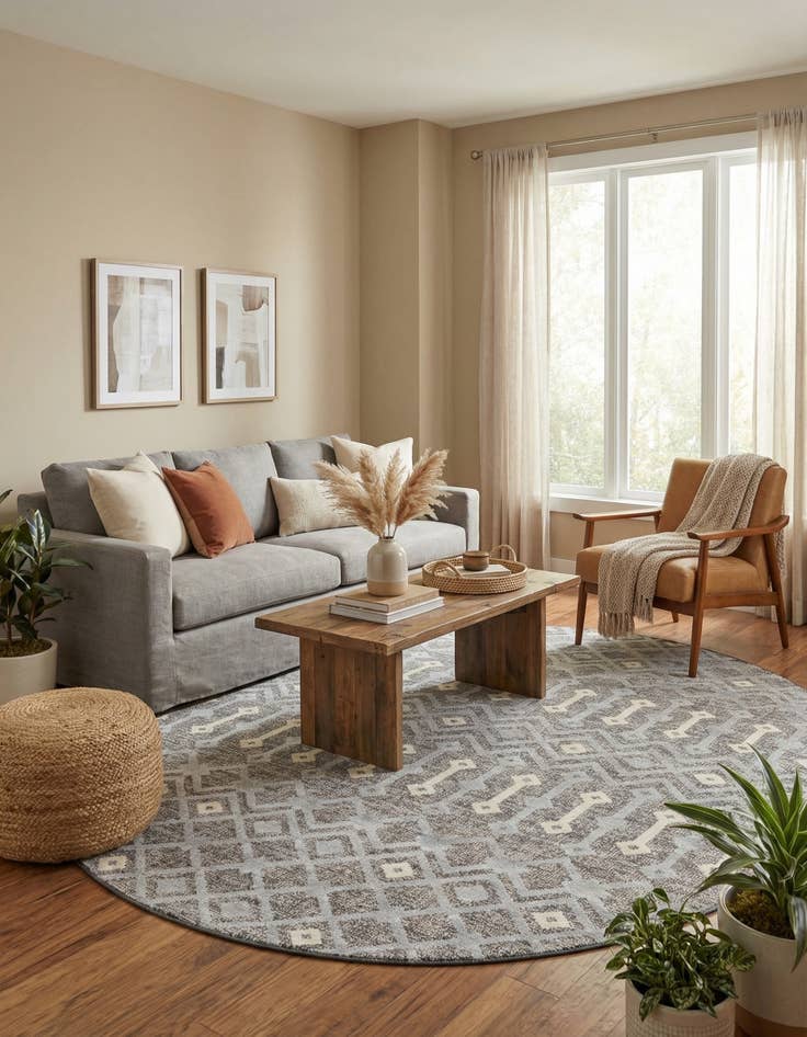 Detail image of 7' 10 x 10' Arlo Oval Rug