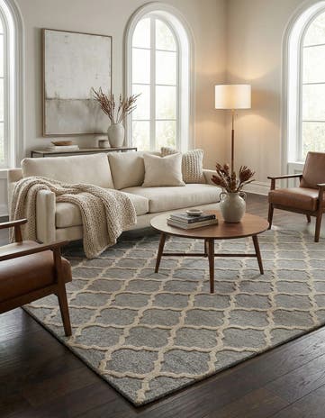 5' 1 x 8' Luna Wool Rug