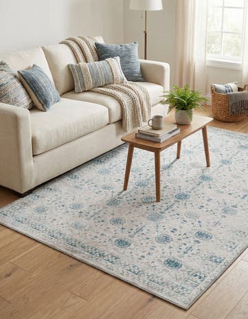 5' x 8' Washable Timeless Rug