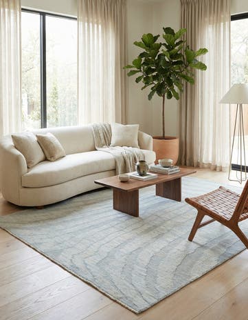 9' 3 x 12' 4 Hand Knotted Moroccan Wool Rug