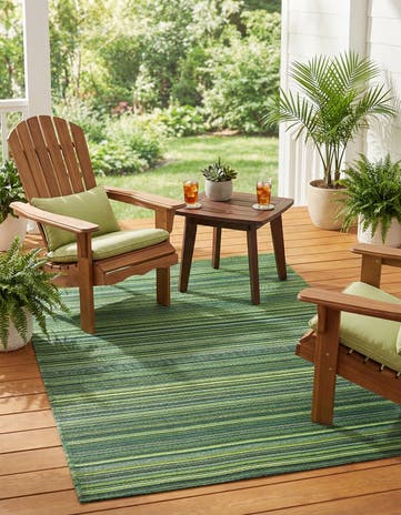 4' x 6' Easy-Clean Vista Breeze Indoor / Outdoor Rug