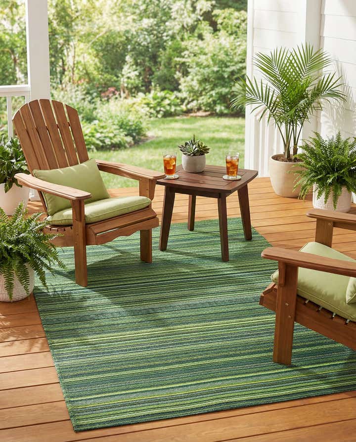 4' x 6' Easy-Clean Vista Breeze Indoor / Outdoor Rug