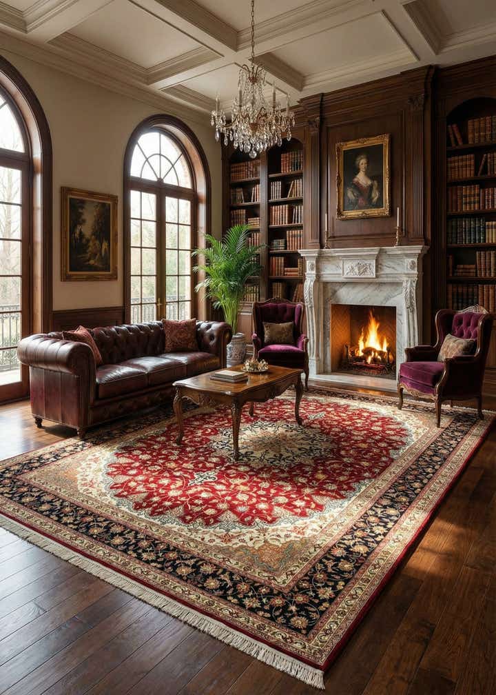 9' 9 x 13' Tabriz Wool Rug