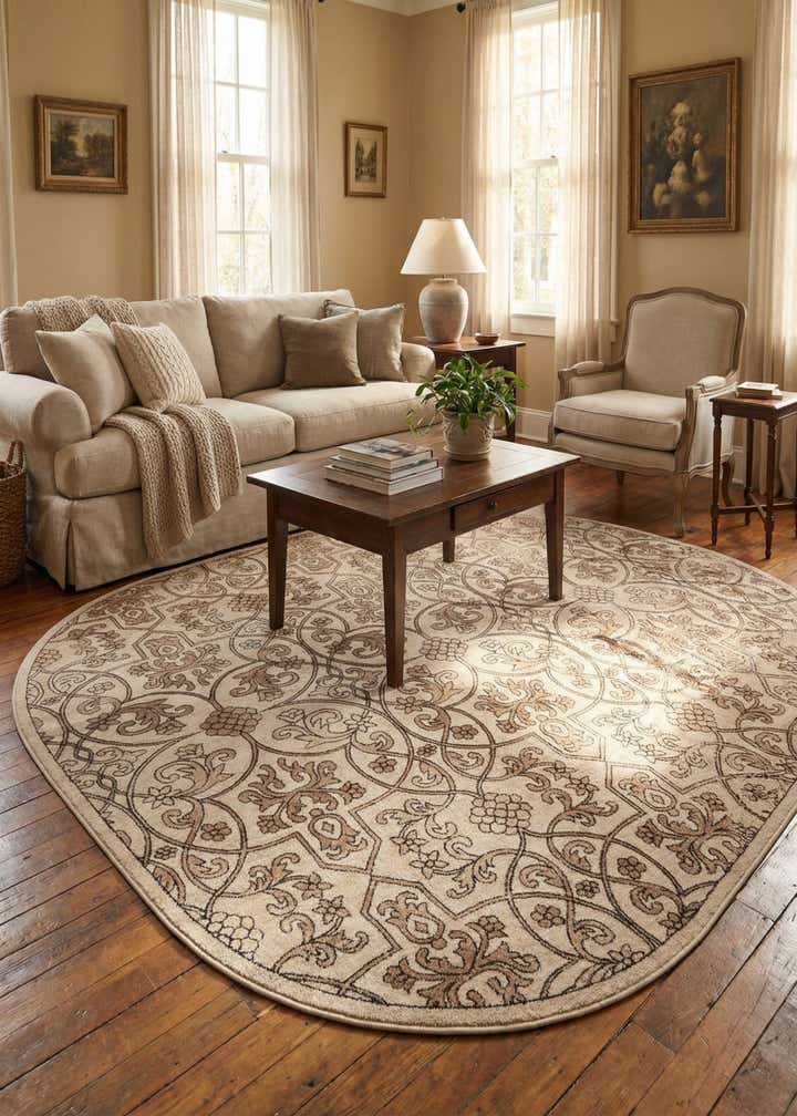 6' x 9' Nepal Oval Rug