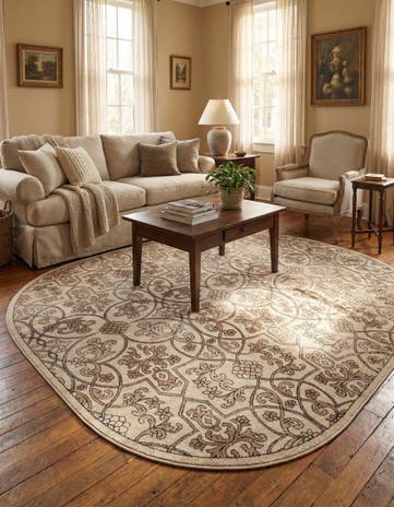6' x 9' Nepal Oval Rug