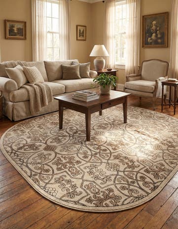 6' x 9' Nepal Oval Rug