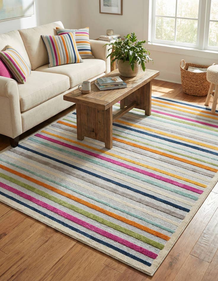 Detail image of  7' x 10'  Washable Aruba Indoor / Outdoor Rug